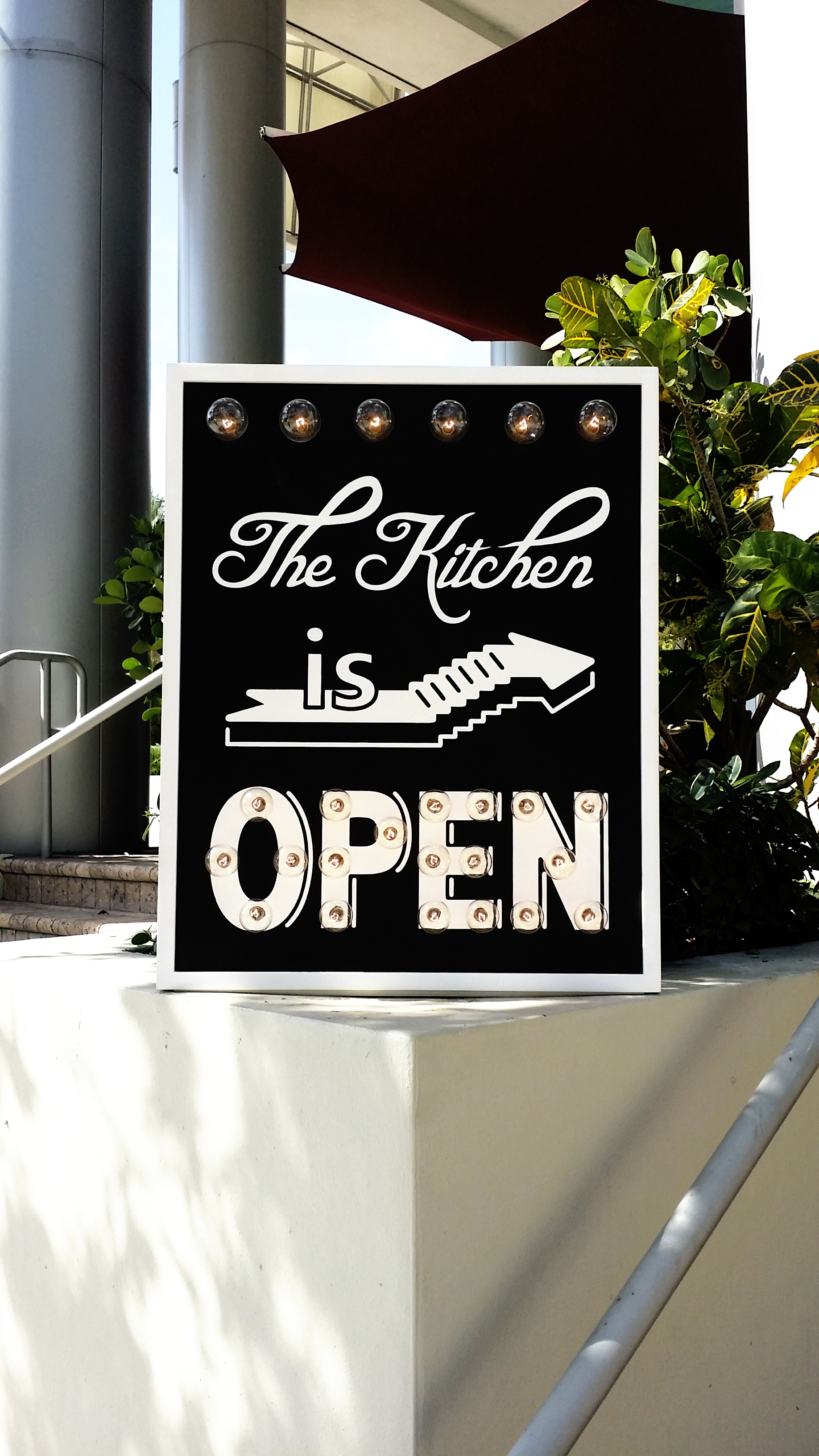 Vintage OPEN Sign