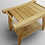 Thumbnail: Tao Shower Bench with Solid American White Oak