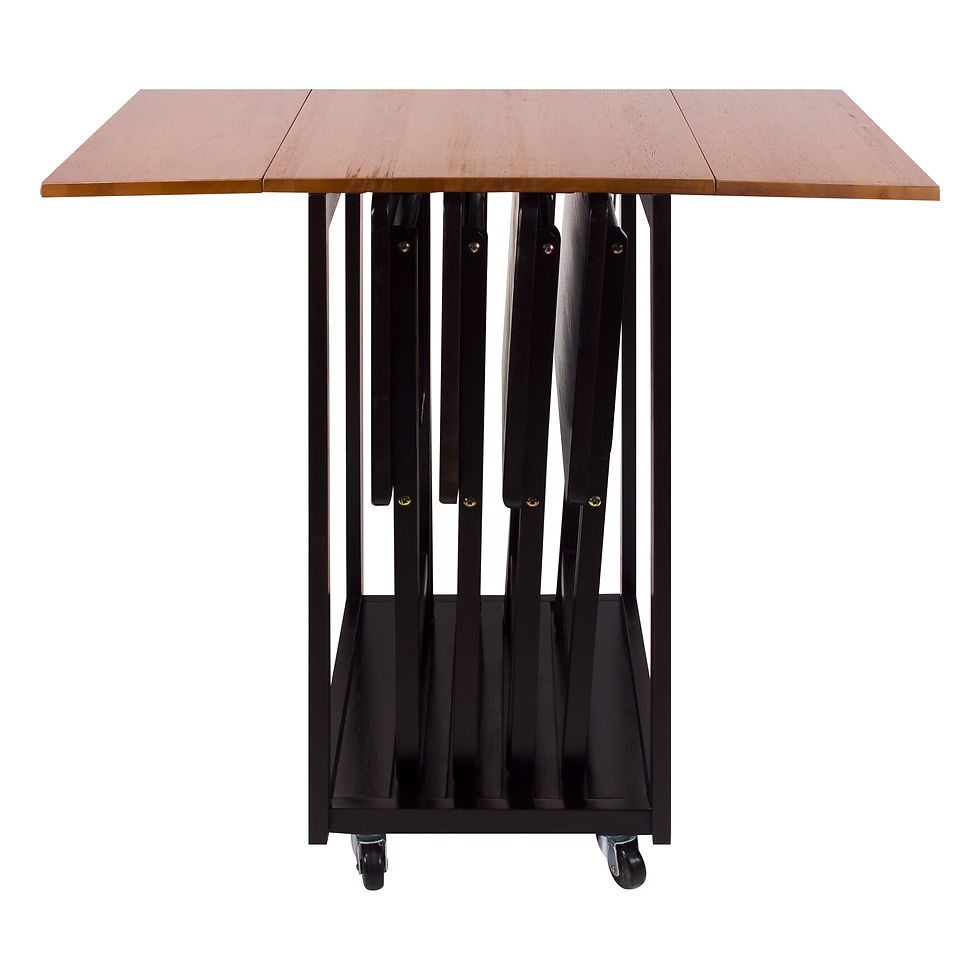 Thumbnail: Drop Leaf Table with TV Tray