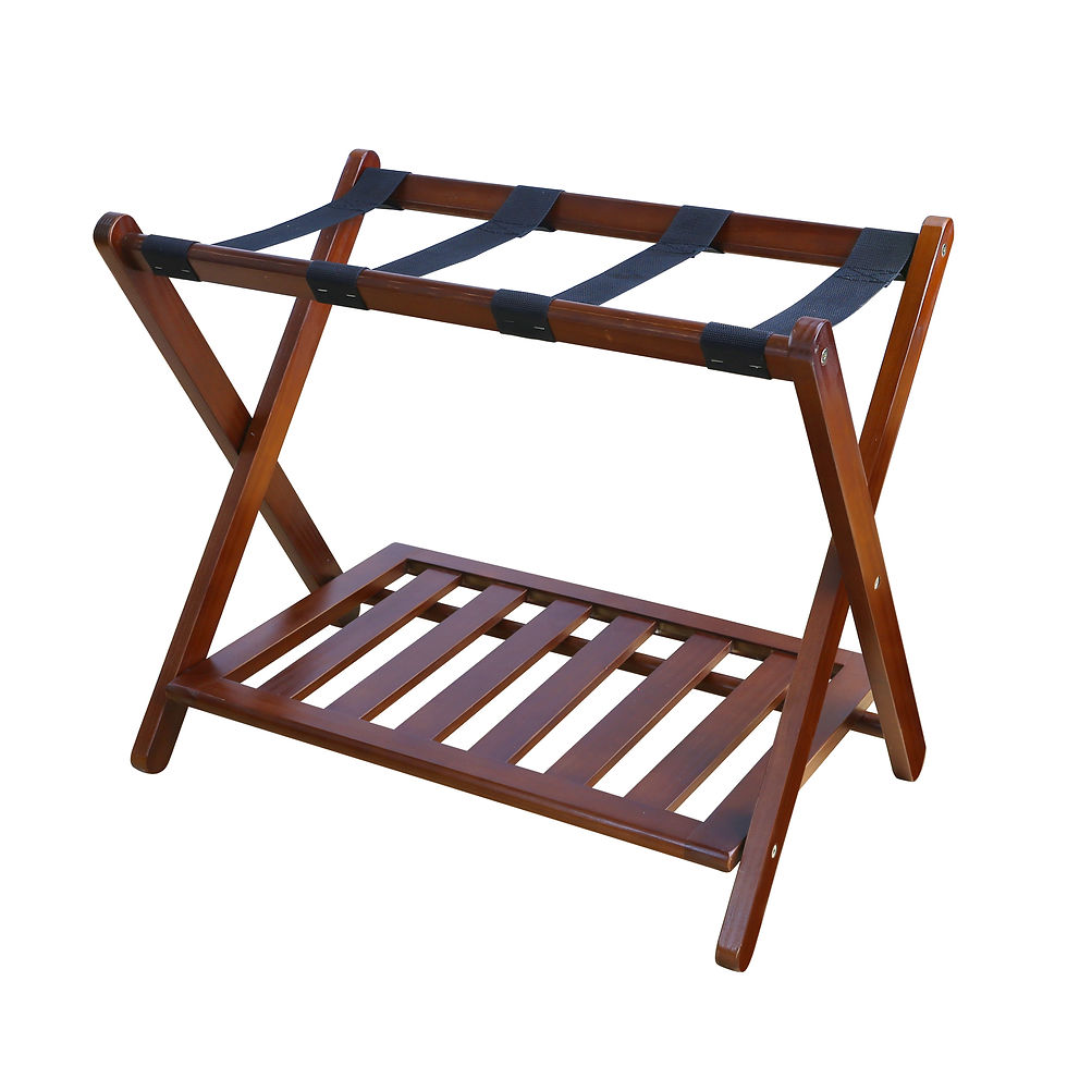 Thumbnail: Luggage Rack with Shelf
