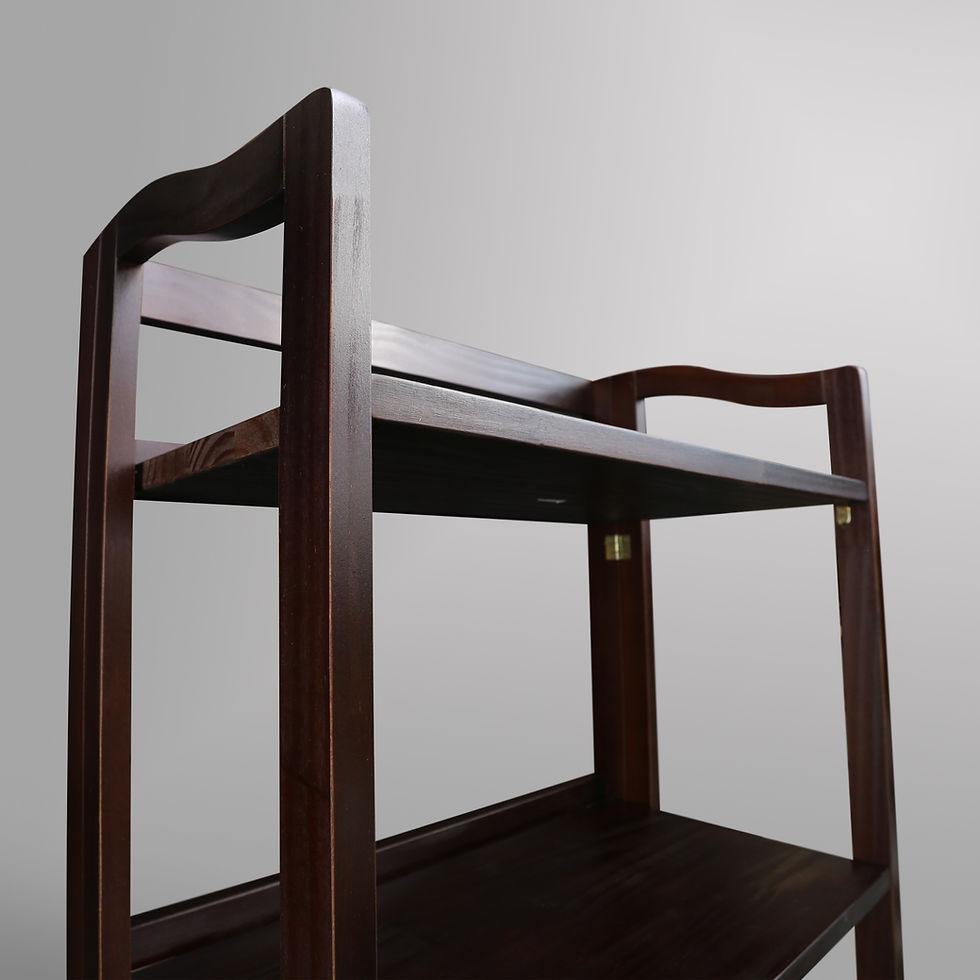Thumbnail: Stratford 5-Shelf Folding Bookcase