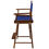 Thumbnail: Extra-Wide Premium 24"  Directors Chair Mission Oak Frame