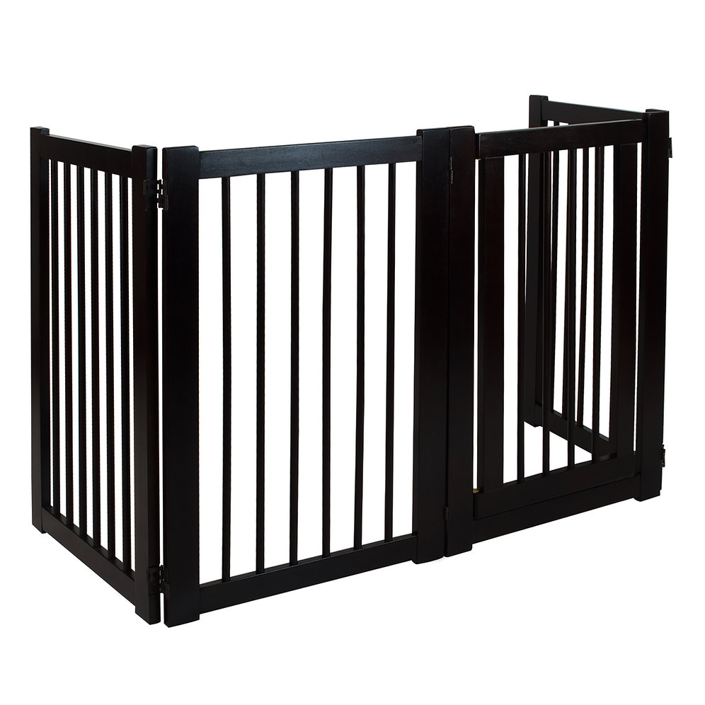 Free Standing Pet Gate with Door Yu Shan Co. USA Ltd.