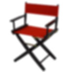 Thumbnail: Extra-Wide Premium 18"  Directors Chair Black Frame