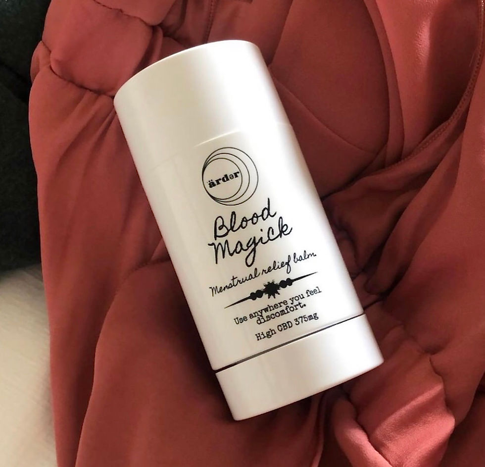 Menstrual Relief Balm   1000mg CBD:500mg CBG