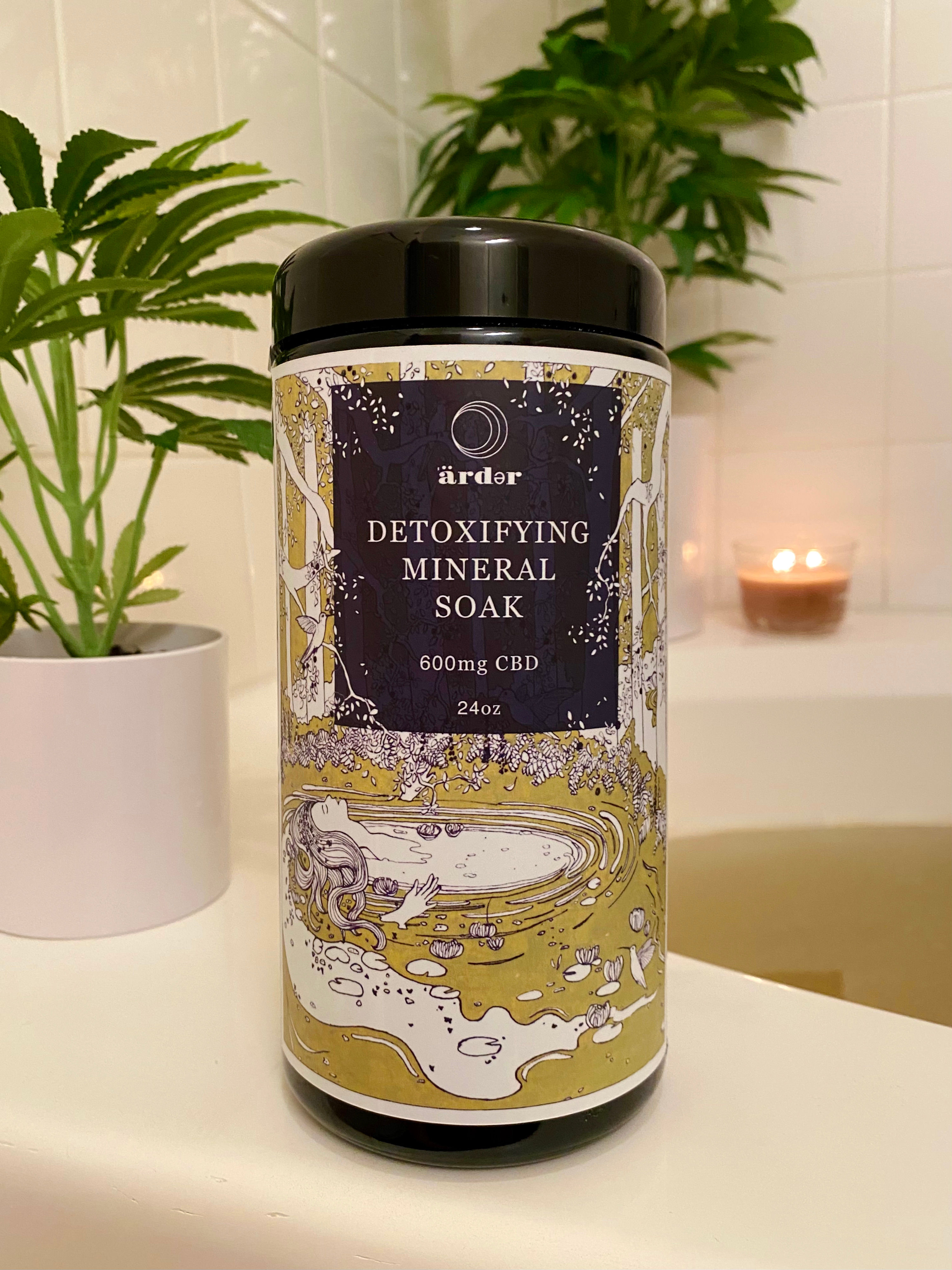 Detox Mineral Soak 3 Bath Set         600mg - 24oz