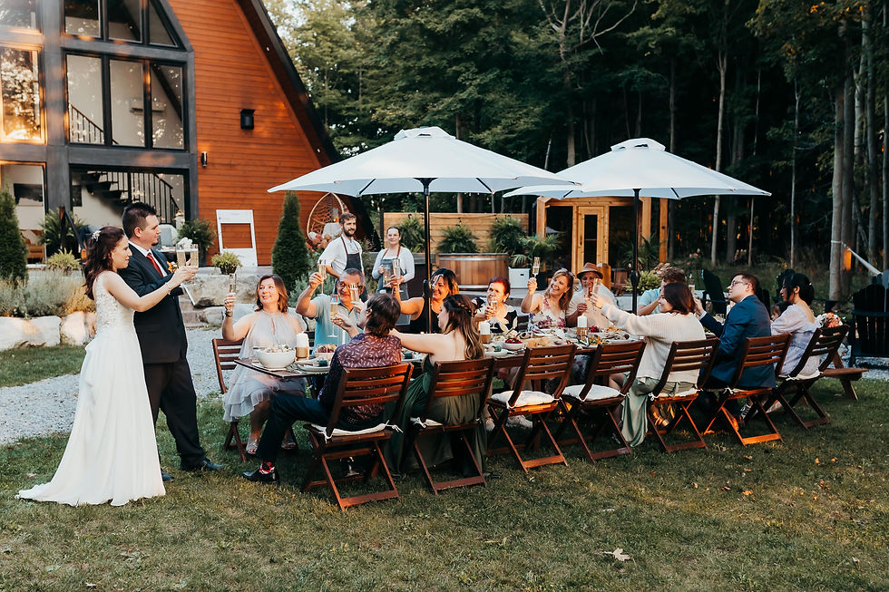 Wedding with Chef Andrey and ThinkOFood catering