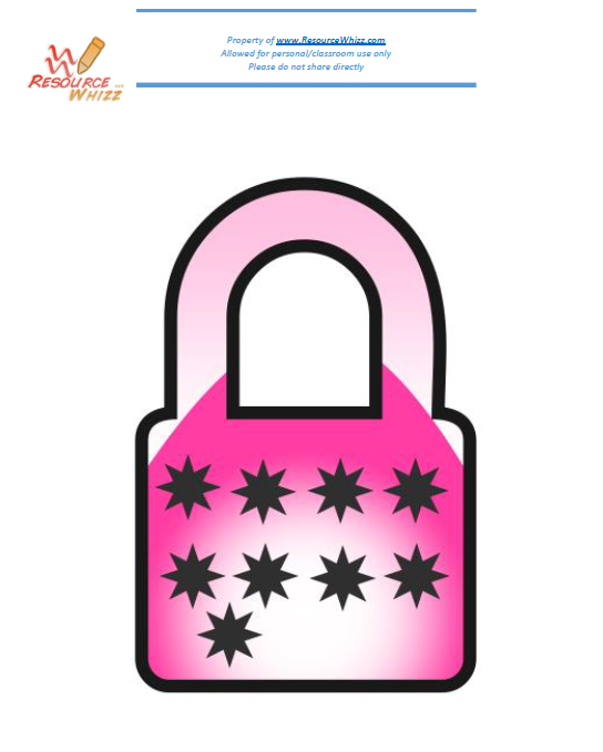 Thumbnail: Number lock and keys