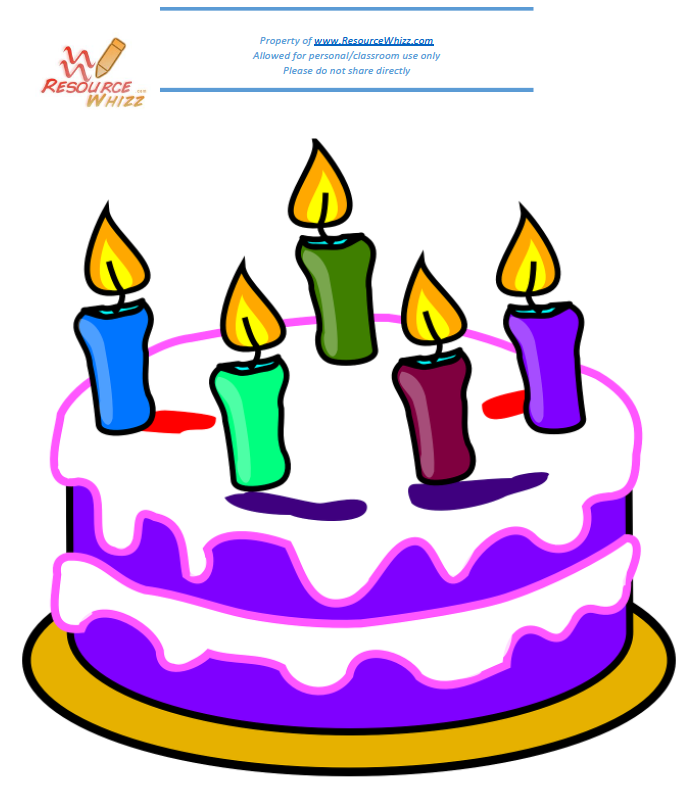 Thumbnail: 5th Birthday Cake