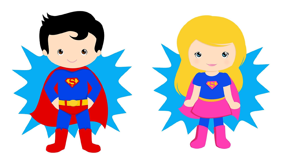 Thumbnail: Superhero Character Cut Outs