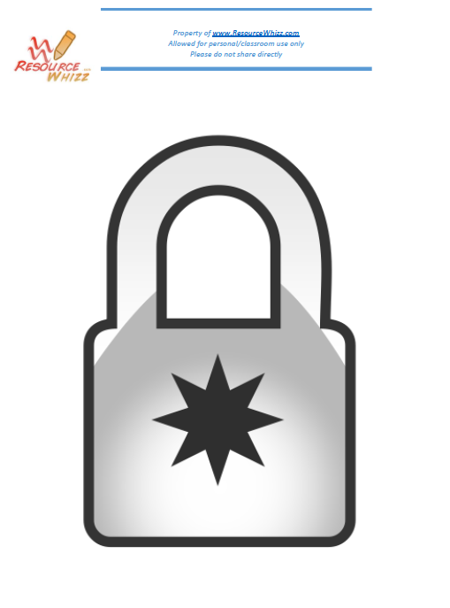 Thumbnail: Number lock and keys