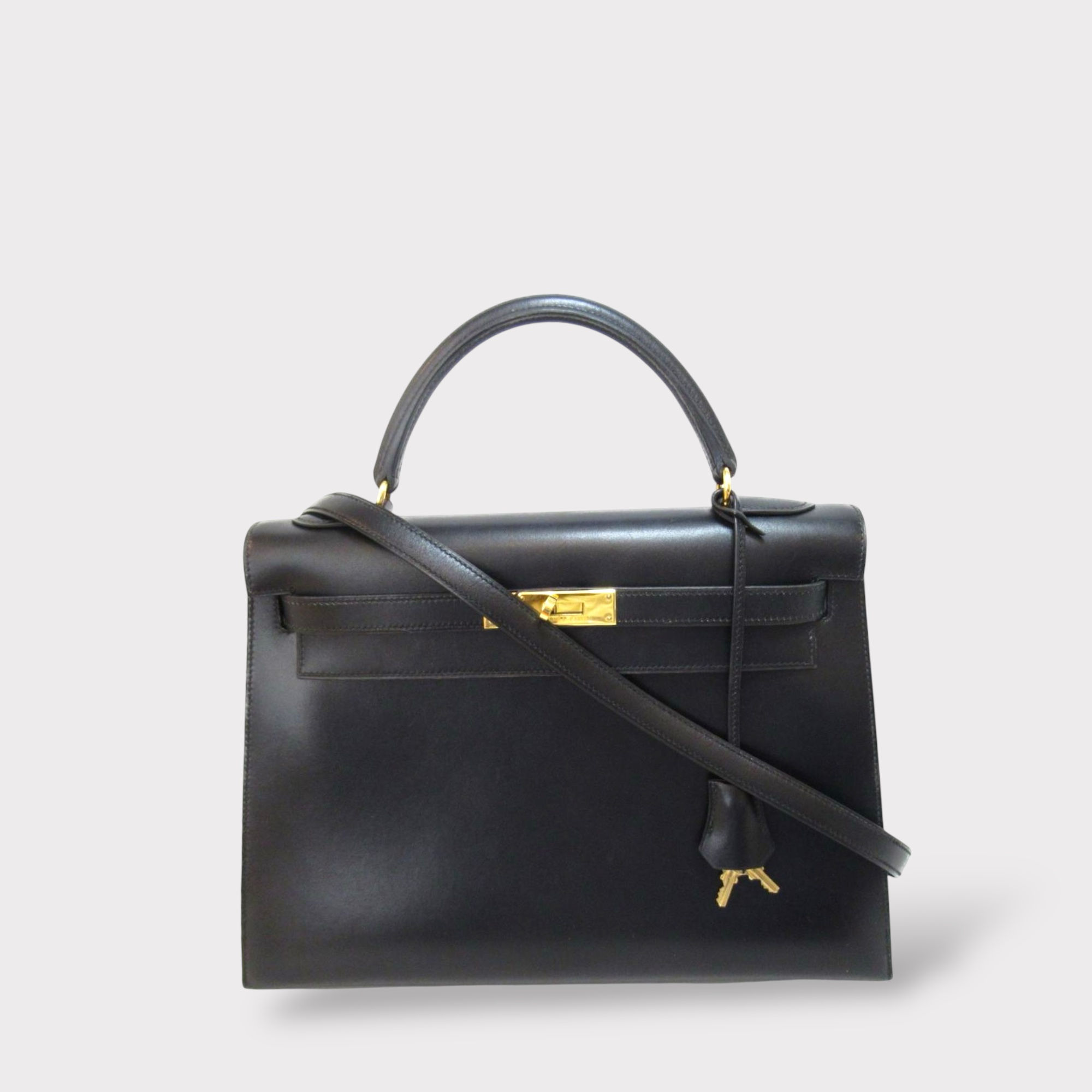Hermes Kelly Bag 32 Black