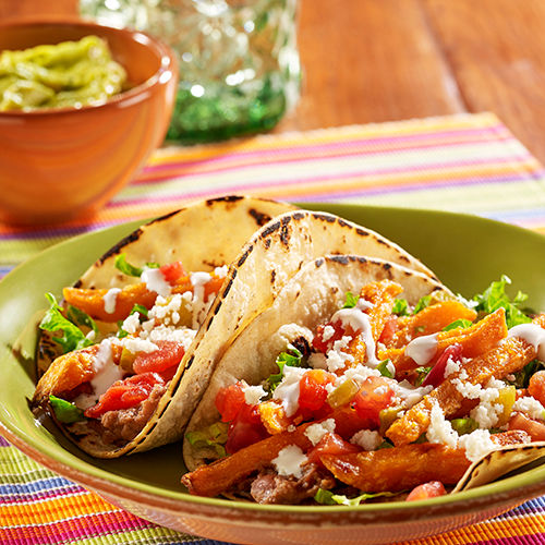 Tacos de camote
