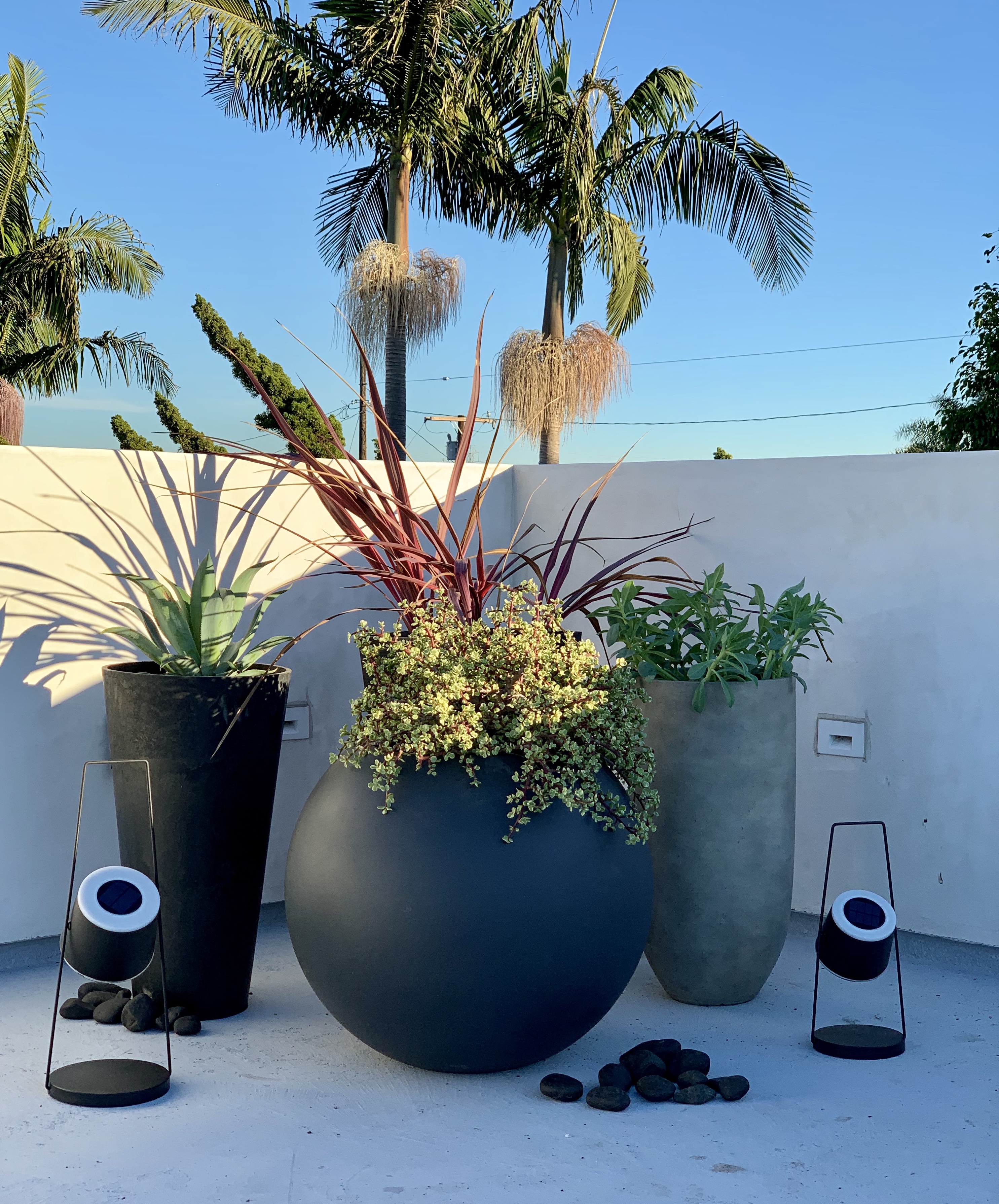 Planters on Roof Terrace, Redondo Beach