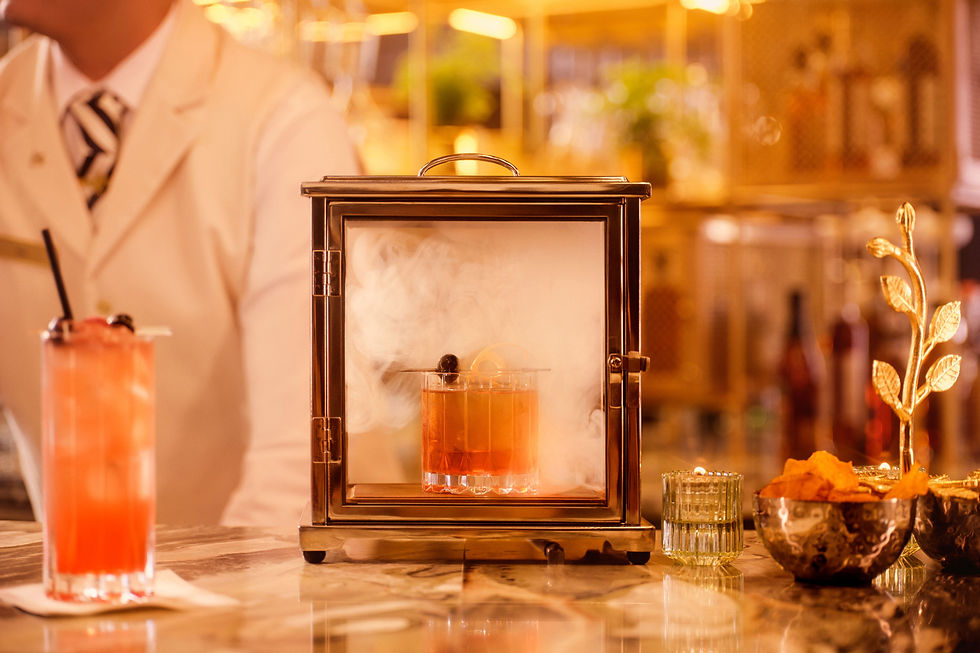 Nemacolin - Smoked Drink 1