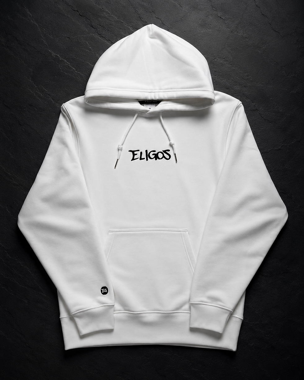 サムネイル： 【SALE】€ $ hoodie［white］
