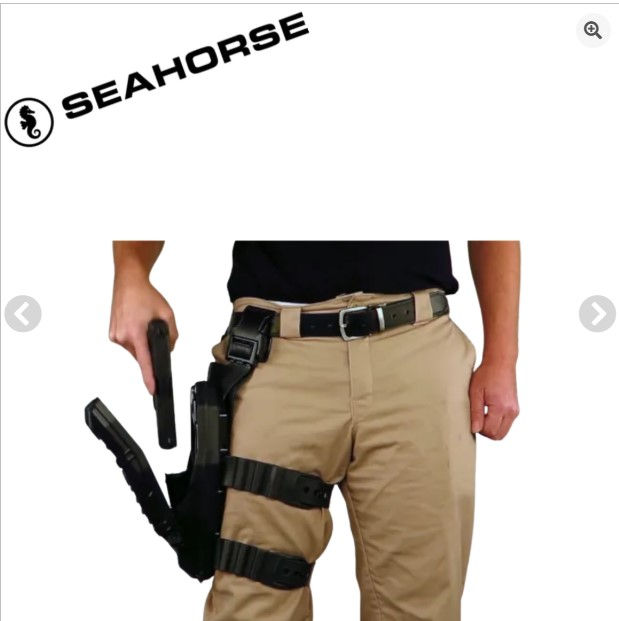 נרתיק ירך לאופנוענים ולוחמים, מוגן מים ואבק, מגן ממכות SEAHORSE
