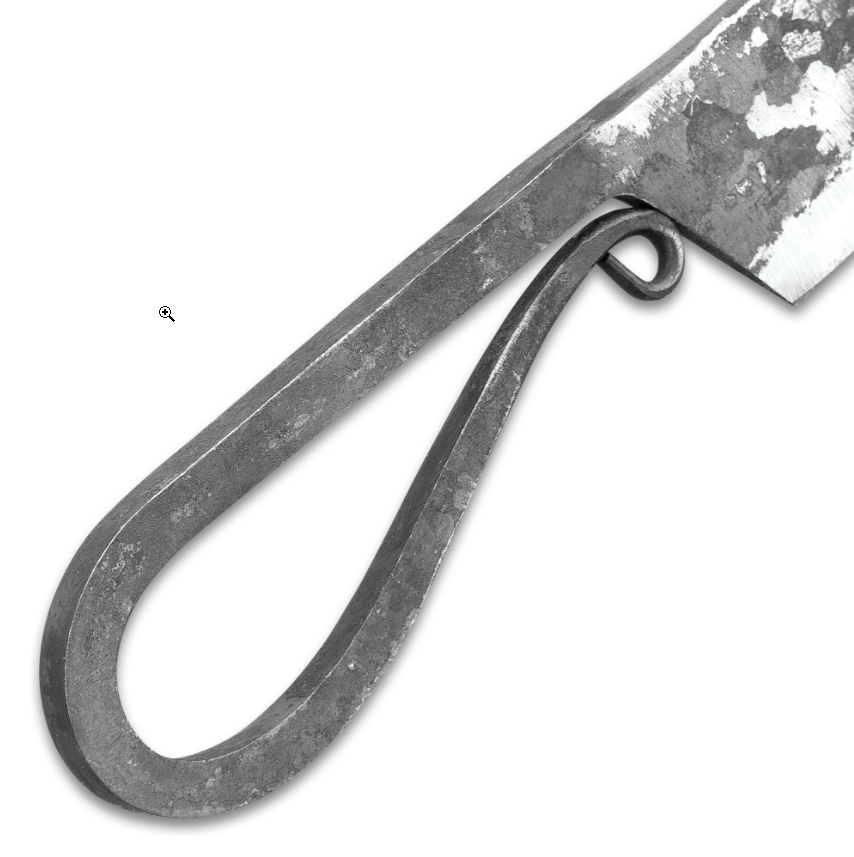 תמונה ממוזערת: סכו"ם בסגנון ויקינגי עשוי בעבודת נפחות ידנית