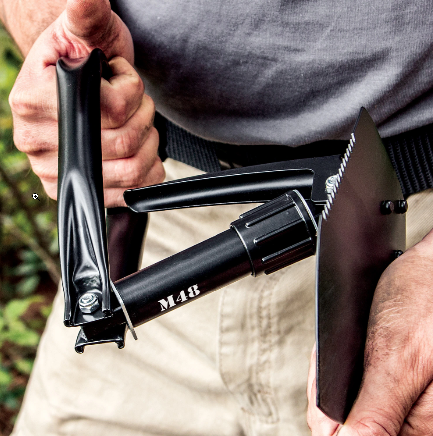 Thumbnail: את חפירה מתקפלת מפלדה, עם נרתיק