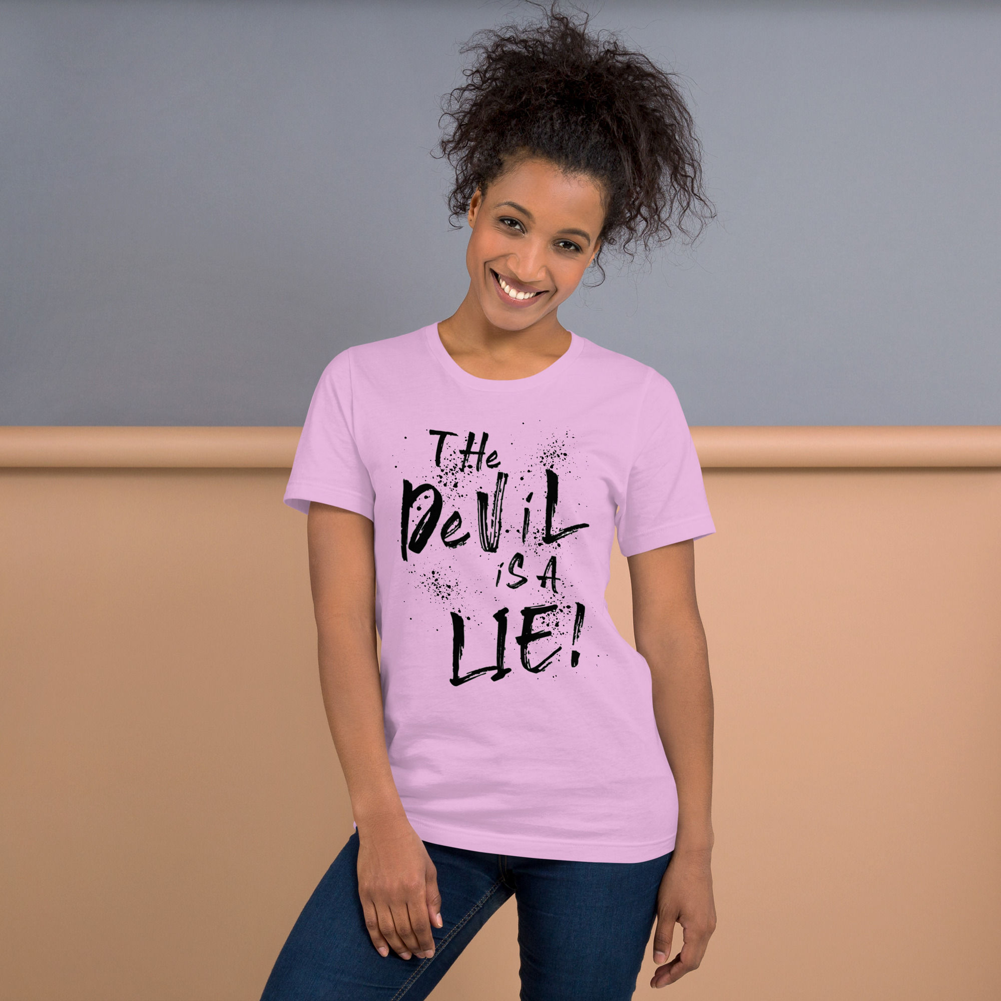 CW- The Devil is a Lie Bella Canvas Unisex t-shirt copy