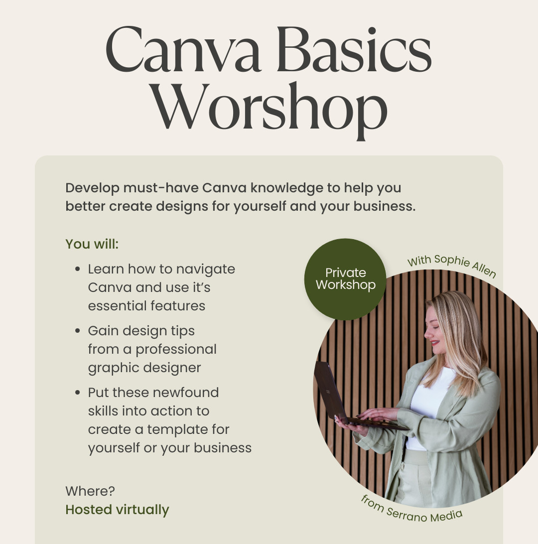 Private Canva Basics Workshop
