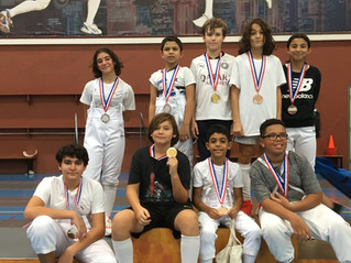 Rain of medals at first national competition of the year 2021