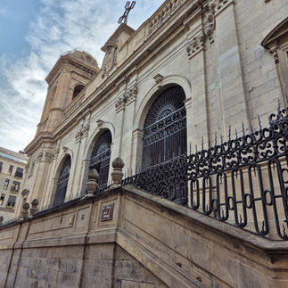 The cathedral in Lleida, Spain