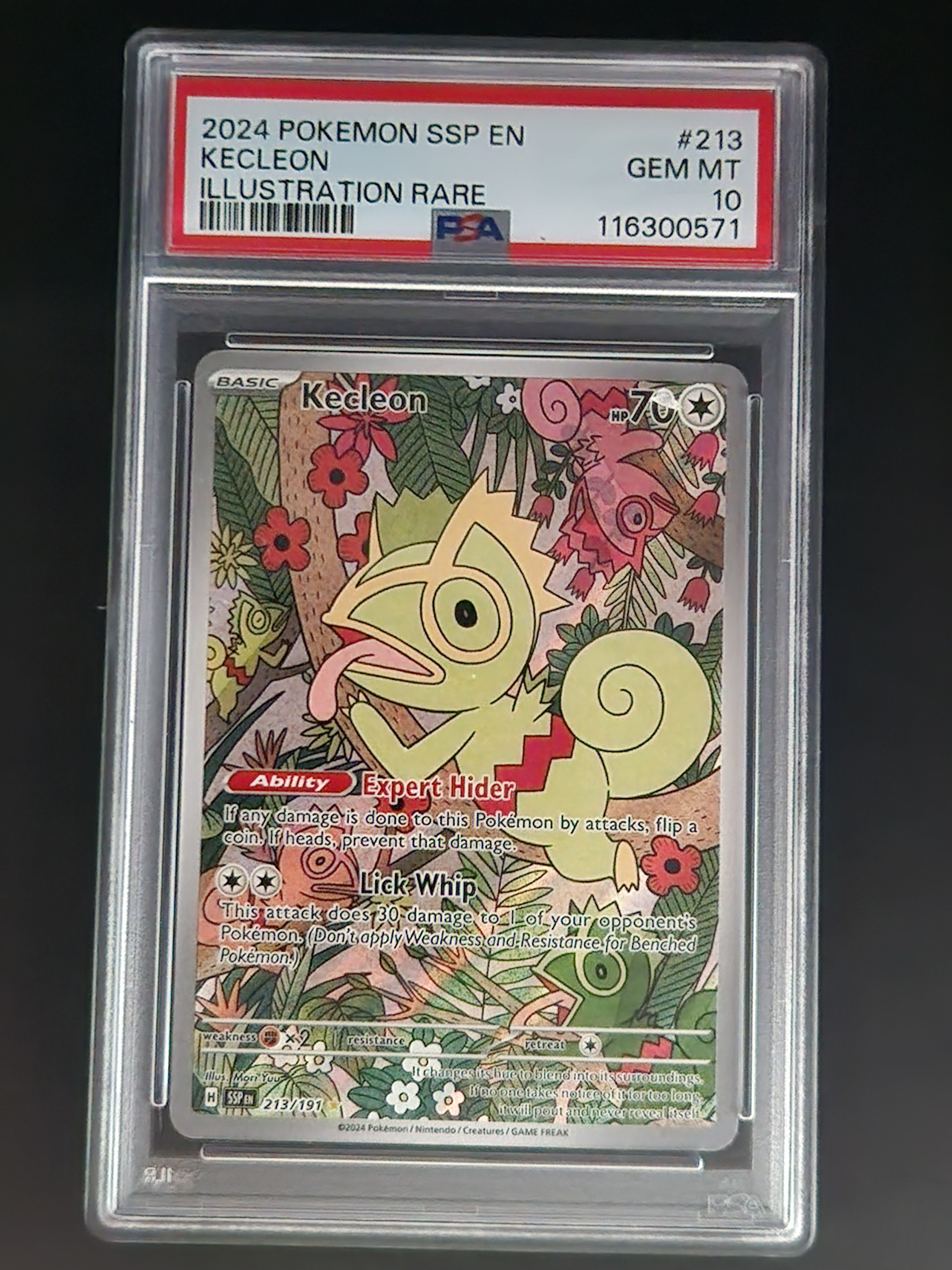 KECLEON 213/191 IR (GRADE 10)