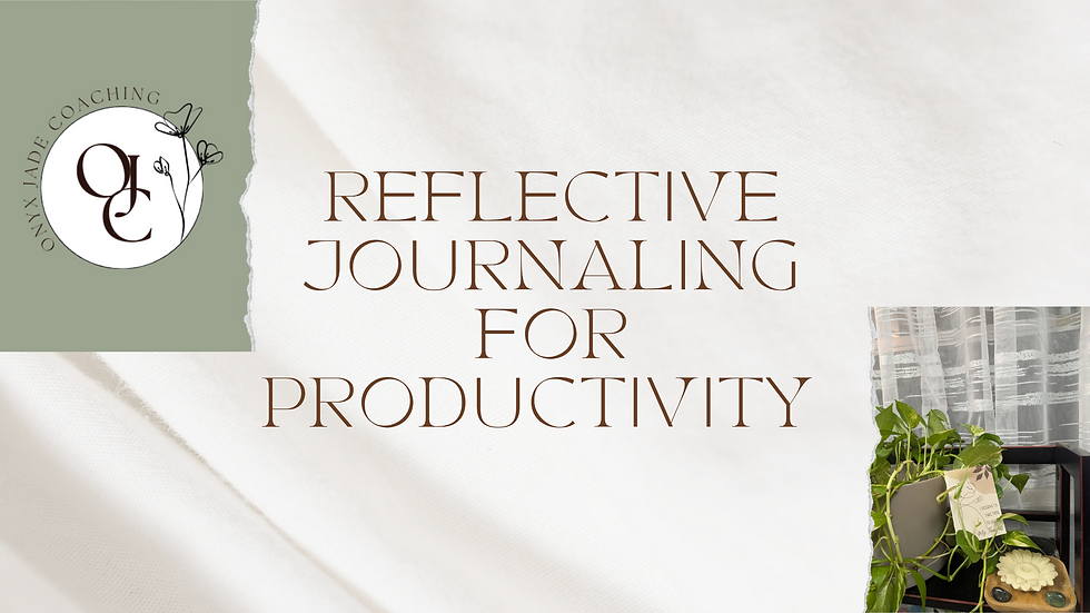 Reflective Journaling for Productivity