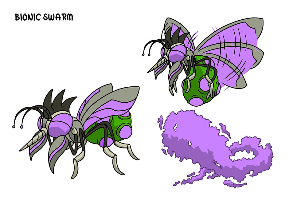 الصورة المصغرة: B.B Vs The Swarm Comic - Digital Copy