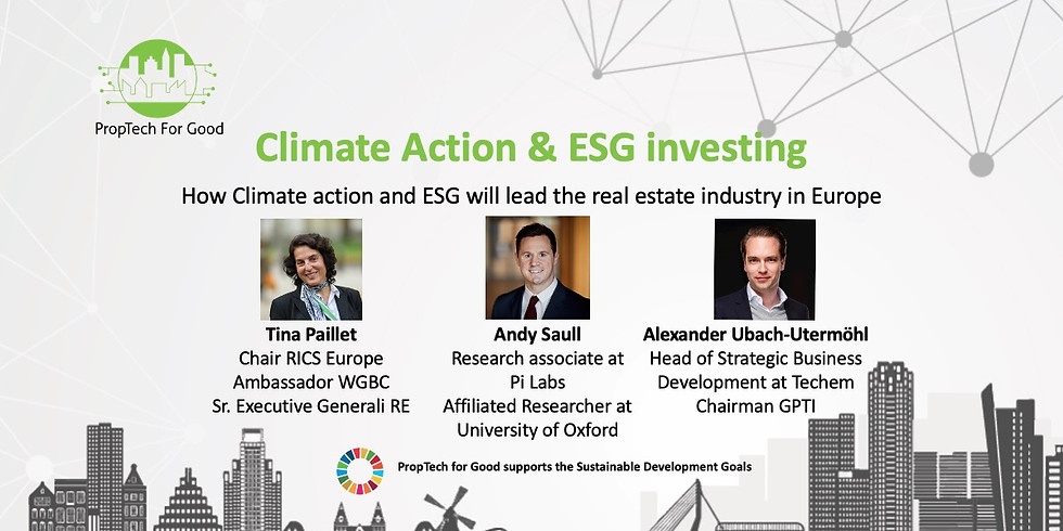 WEBINAR - Climate Action & ESG investing
