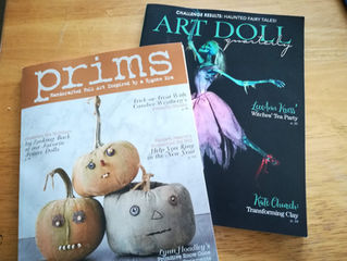 Published! Art Doll and Prims magazines
