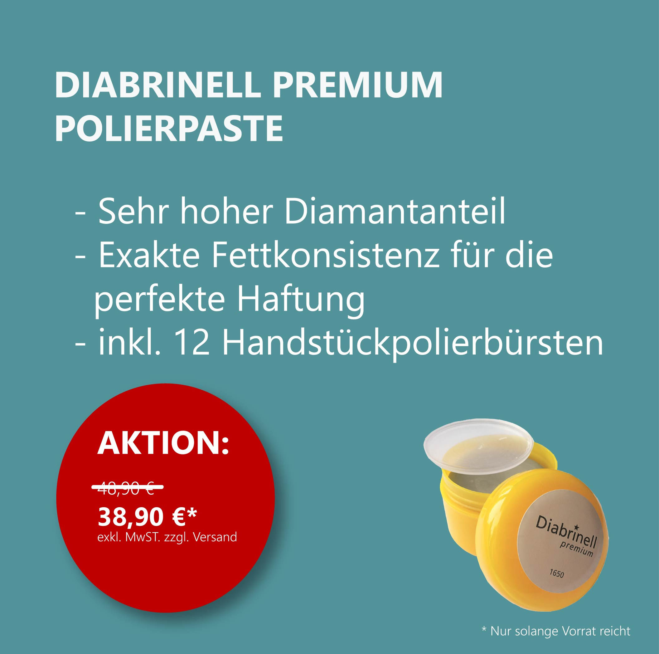 AKTION Diabrinell Premium Polierpaste