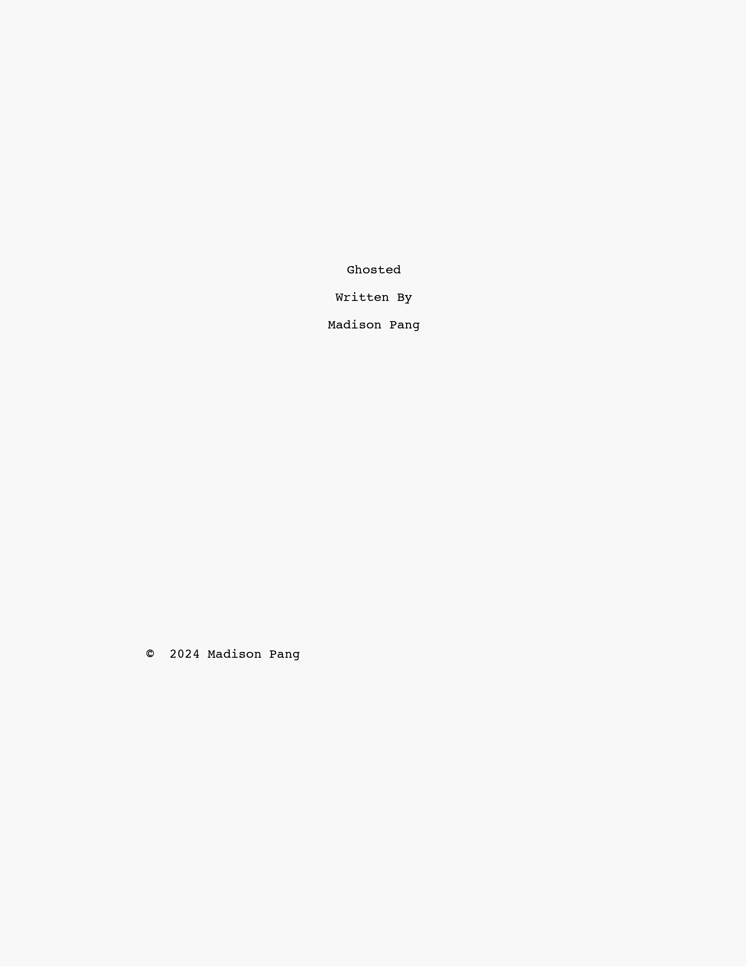 Ghosted Script