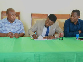 CEREMONY FOR CONTRACT SIGNING BETWEEN MBINGA URBAN AND SIMBAPIPE 2025