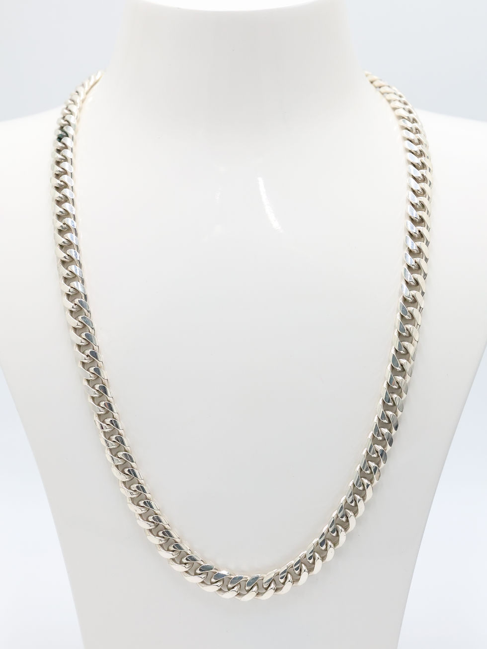 Sterling Silver 925 Curb Link Chain 22"