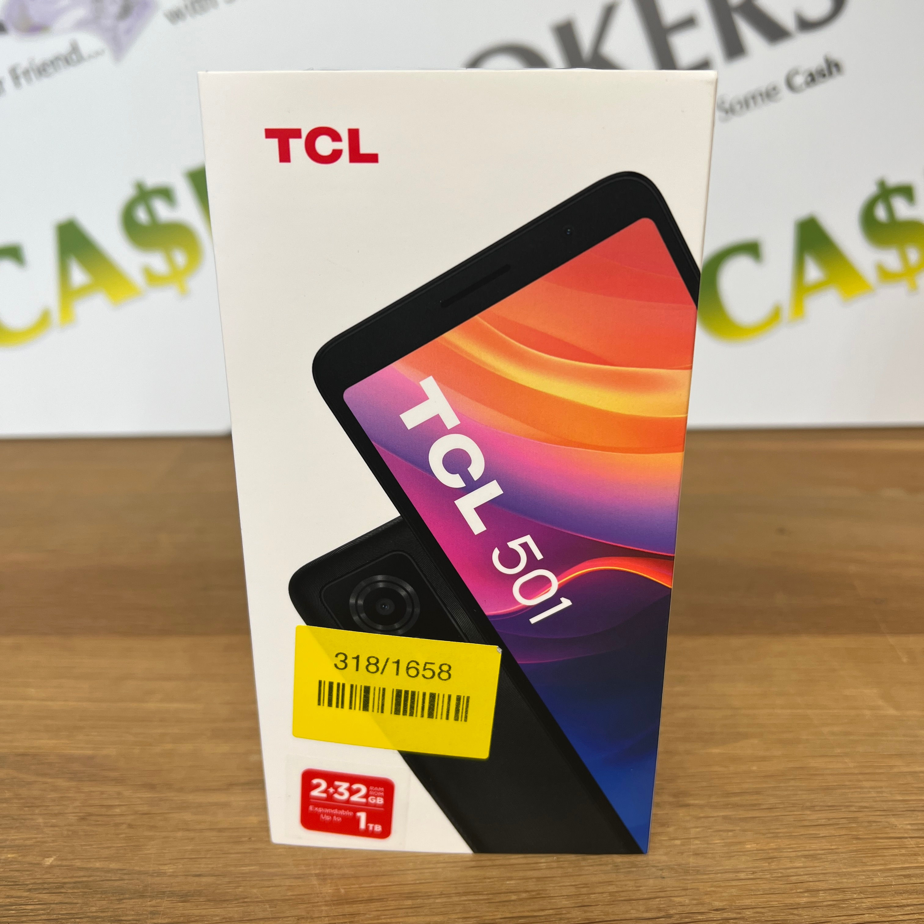 TCL 501 Dual Sim 32GB - Boxed