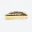 Thumbnail: 18ct Two-Tone Gold Diamond D-Shaped Pendant