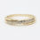 Thumbnail: 9ct Yellow Gold Diamond Twist Half Eternity Ring