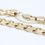 Thumbnail: 9ct Yellow Gold Curb Link Bracelet & Safety Chain 8.5"