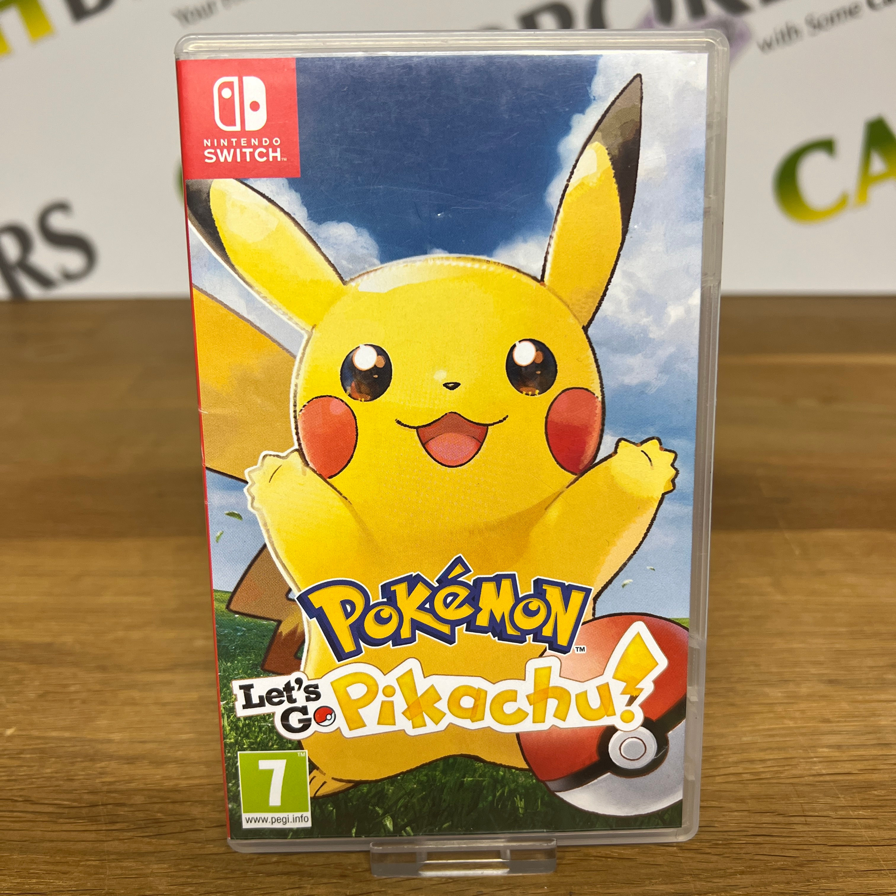 Pokemon Lets Go Pikachu Nintendo Switch Game