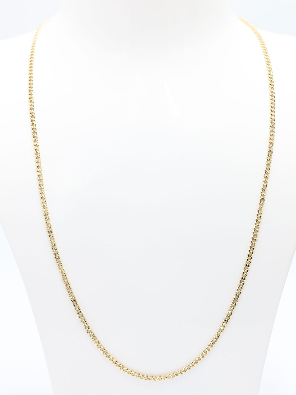 Thumbnail: 9ct Yellow Gold Tight Curb&nbsp;Link Chain  23"