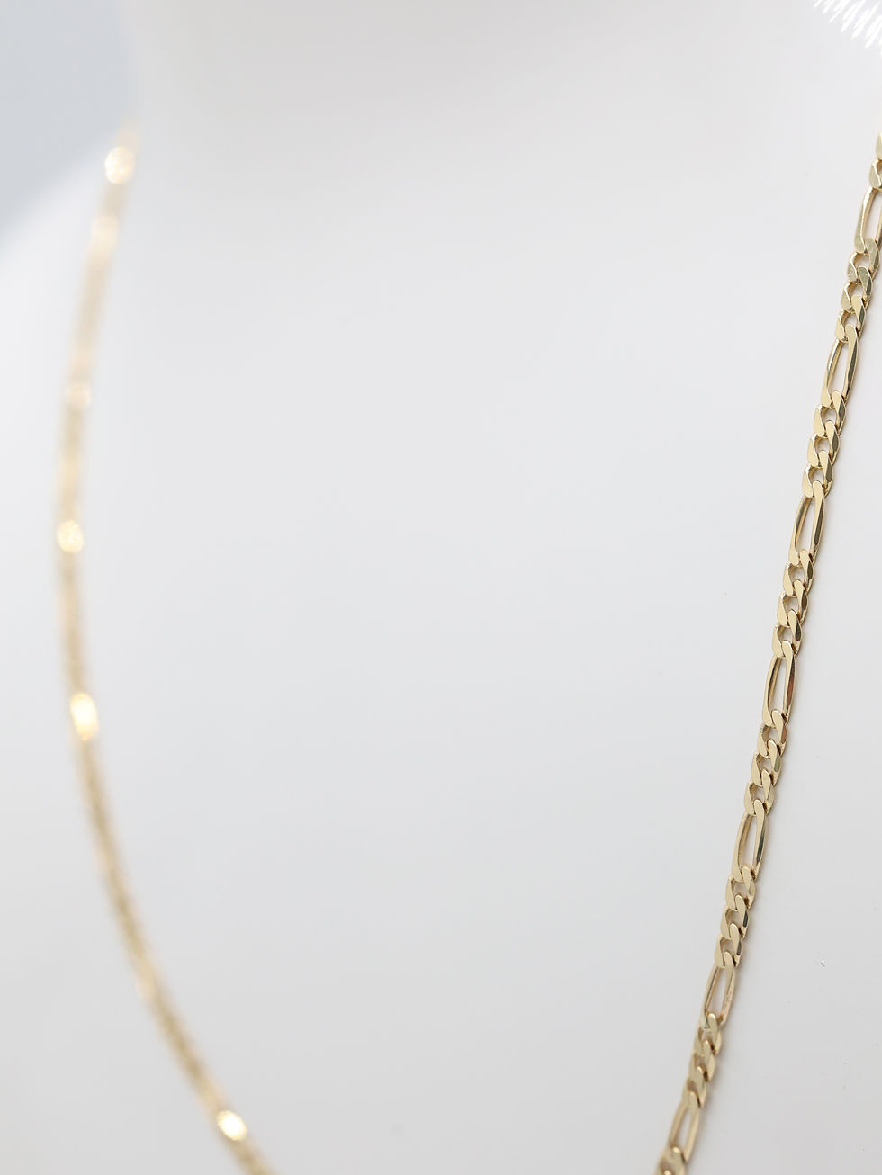 Thumbnail: 9ct Yellow Gold Figaro Link Chain  17.5"