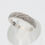 Thumbnail: 9ct White Gold 0.26 Carat Diamond Cluster Twist Set Band Ring