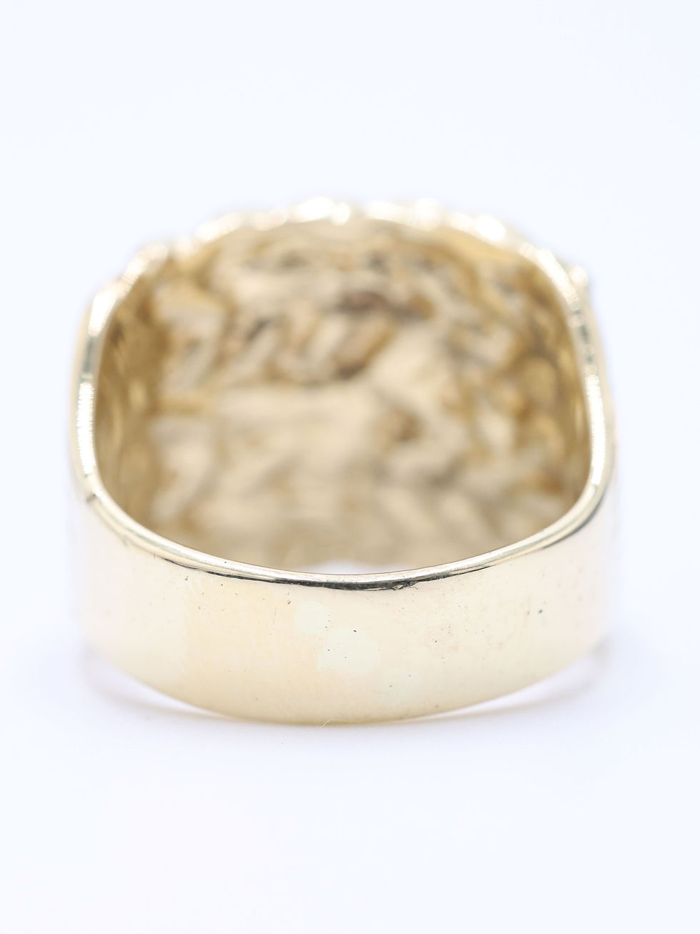 Thumbnail: 9ct Yellow Gold 6 Row Keeper Ring Size Z 1/2