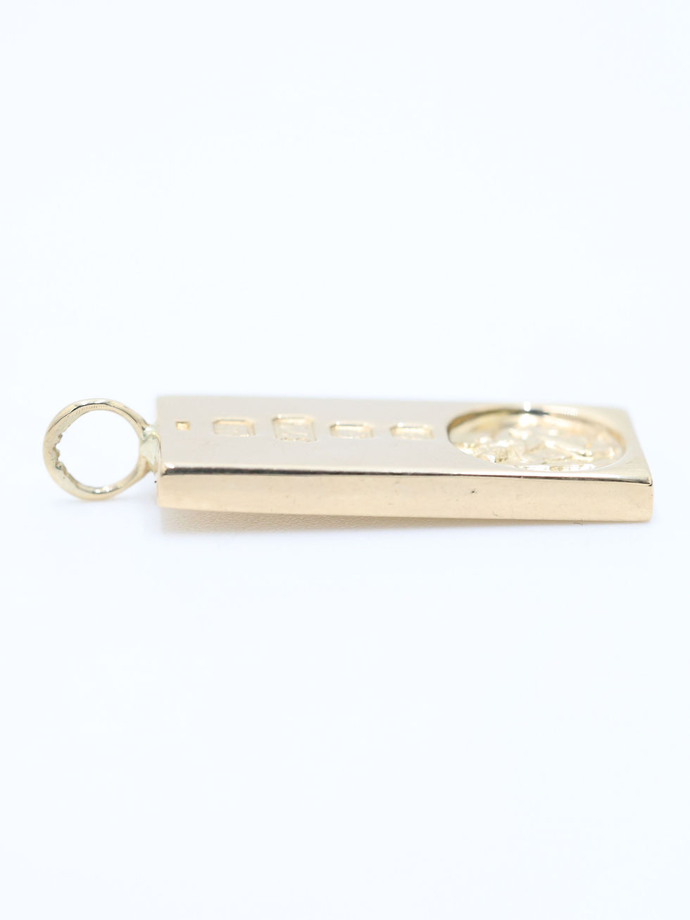 Thumbnail: 9ct Yellow Gold St Christopher Ingot Pendant