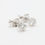 Thumbnail: 9ct White Gold 0.33 Carat Natural Diamond Stud Earrings