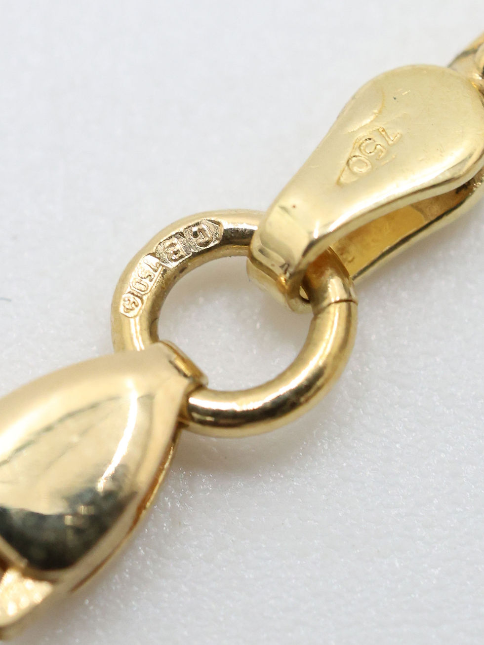 Thumbnail: 18ct Yellow Gold Wheat Link Bracelet  8.5"