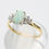 Thumbnail: 18ct Yellow Gold 0.56 Carat Opal & Diamond Ring