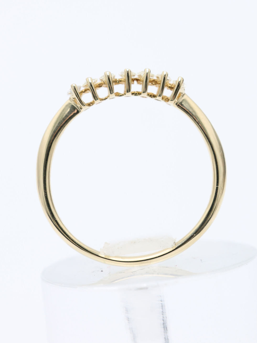 Thumbnail: 14ct Yellow Gold 0.45 Carat 7 Stone Marquise Diamond Ring